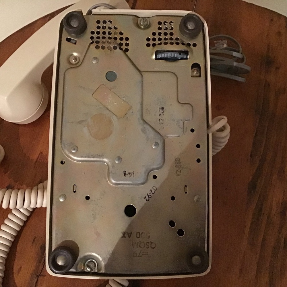 Vintage Rotary Dial Telephone - Cream - Picture 3 of 3